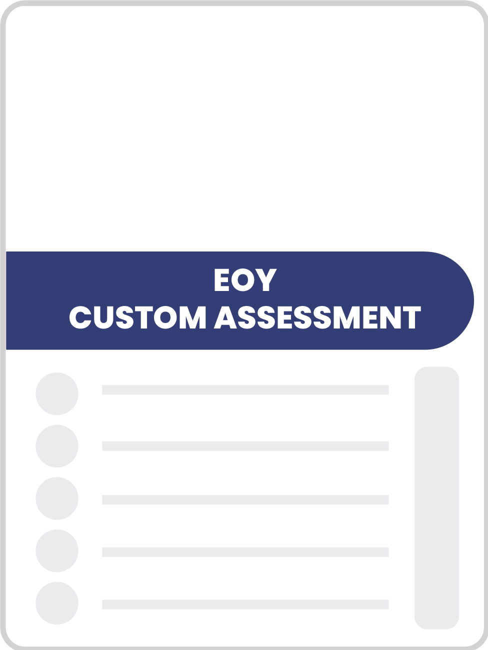 Illustration showing custom assessment workflow